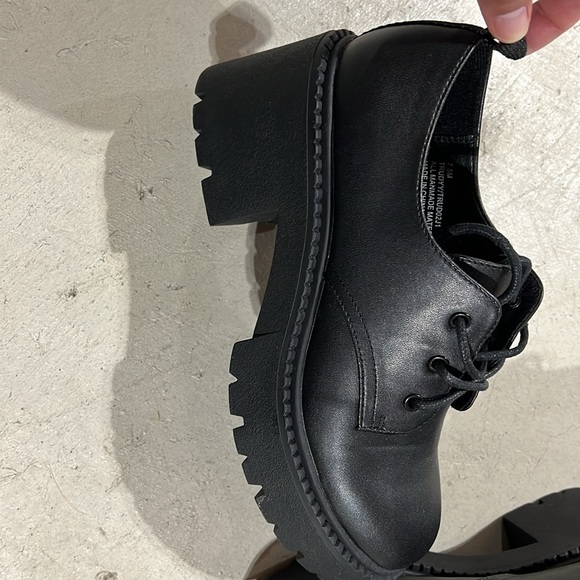 Lug shoes black madden girl - Picture 2 of 5